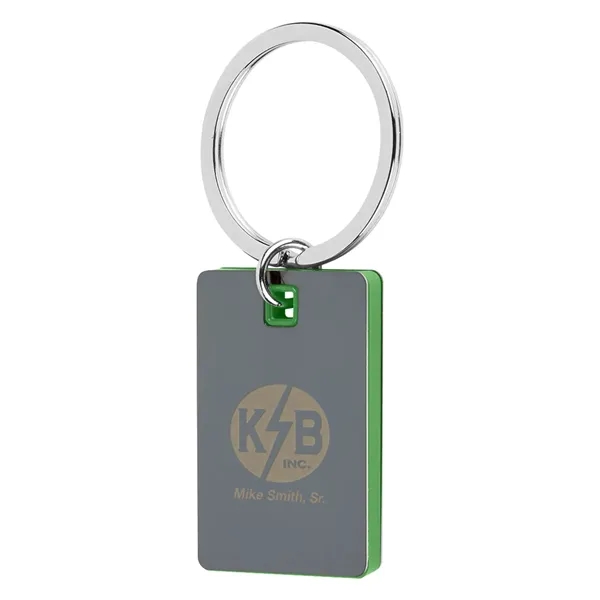 Color Block Mirrored Key Tag - Image 7