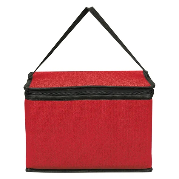 Heathered Non-Woven Cooler Lunch Bag - Image 5