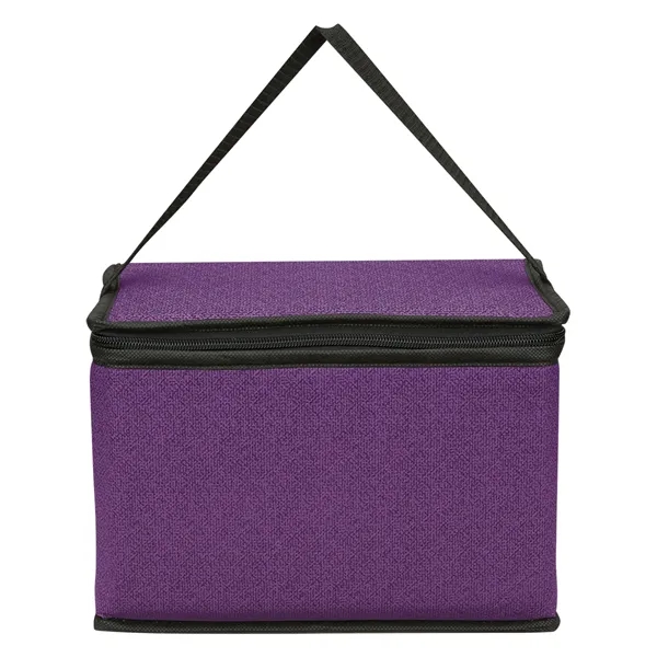 Heathered Non-Woven Cooler Lunch Bag - Image 6