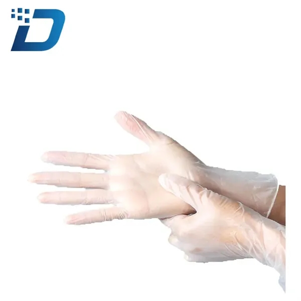 100Pcs Disposable  PVC plastic Gloves - Image 1
