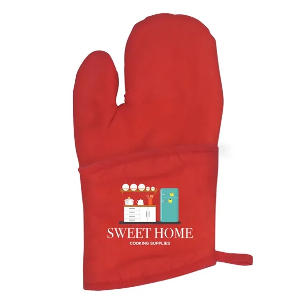 Quilted Cotton Canvas Oven Mitt - Image 6