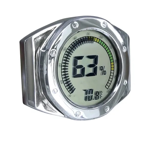 Watch Bezel Digital Hygrometer (Silver) - Image 5