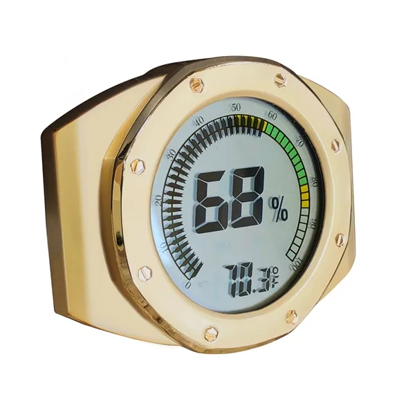 Watch Bezel Digital Hygrometer (Gold) - Image 3
