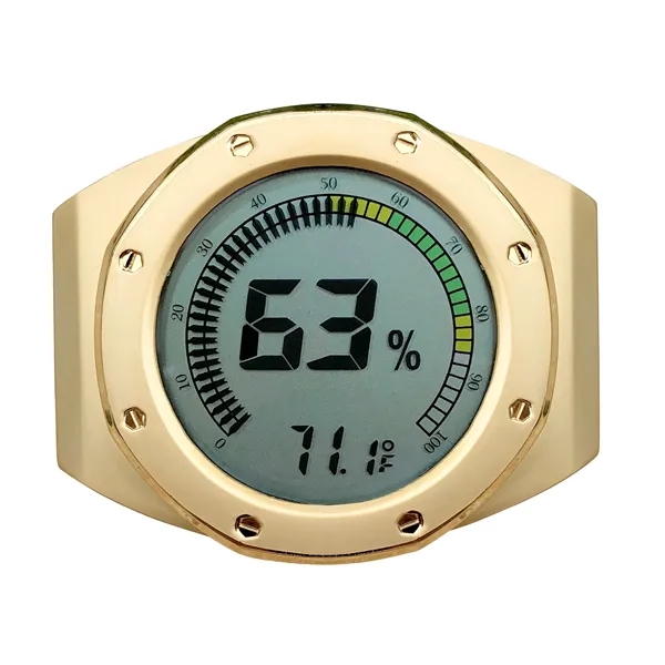 Watch Bezel Digital Hygrometer (Gold) - Image 1