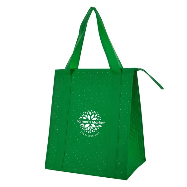 Dimples Non-Woven Cooler Tote Bag - Image 14