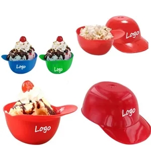 Mini Baseball Helmet Icecream Bowls