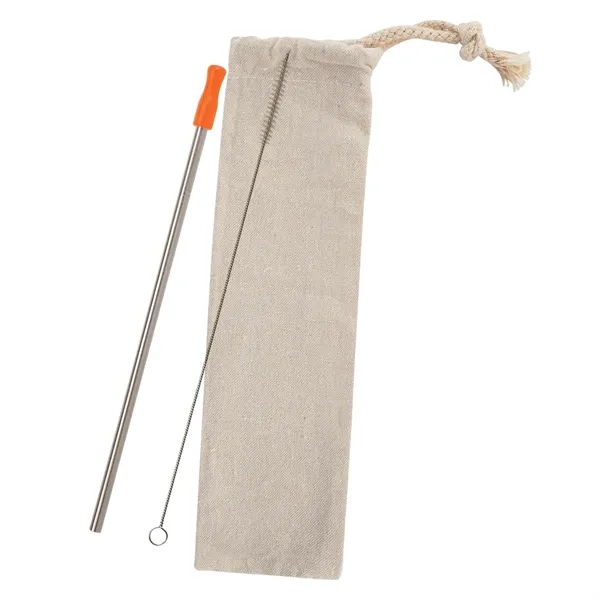 Stainless Straw Kit With Cotton Pouch - Image 11