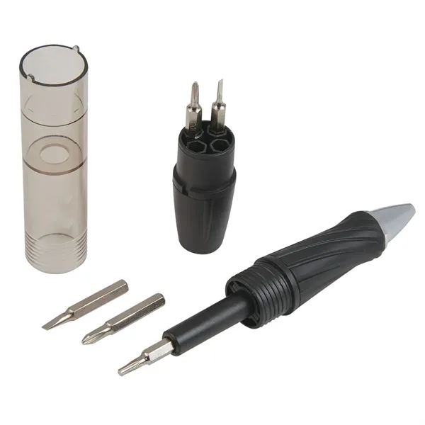 Tool Pen With Screwdrivers And Light - Image 3