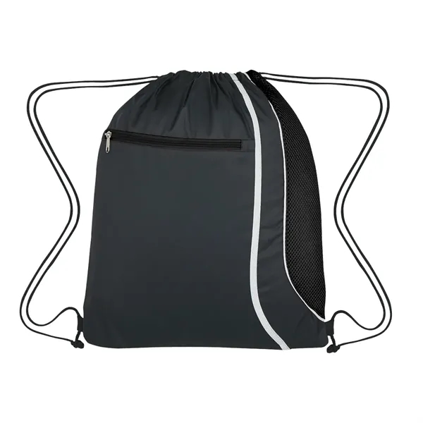 Mesh Accent Drawstring Sports Pack - Image 7