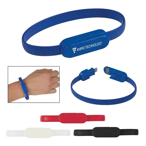 2-In-1 Connector Charging Cable Bracelet - Image 1