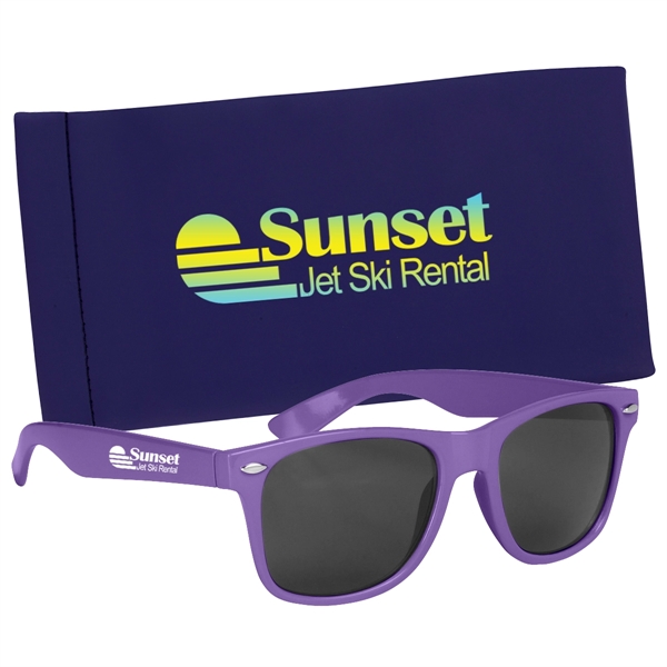 Malibu Sunglasses With Pouch - Image 12