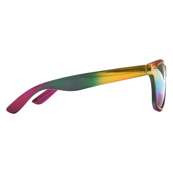 Metallic Rainbow Malibu Sunglasses - Image 5