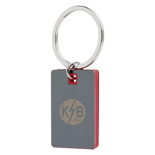 Color Block Mirrored Key Tag - Image 9
