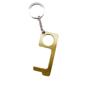 Portable Door Opener Keyring Non Touch Elevator Button Tool