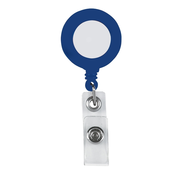 Retractable Badge Holder With Laminated Label - Image 3