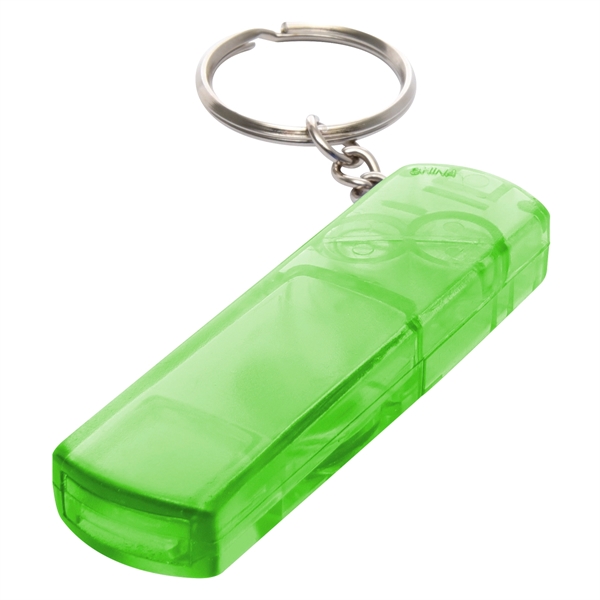 Whistle, Light And Compass Key Chain - Image 16