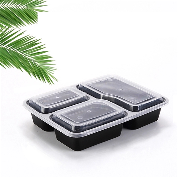 3 Compartment Lunch Box - Image 1