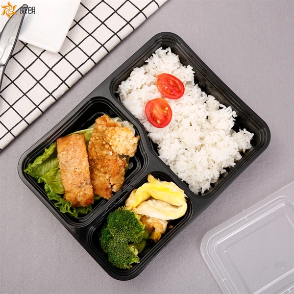 3 Compartment Lunch Box - Image 3