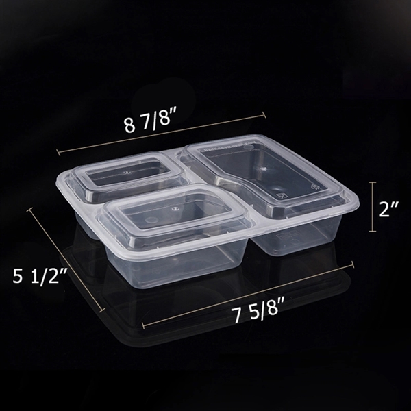 3 Compartment Lunch Box - Image 7