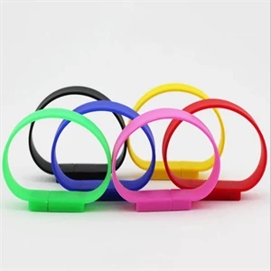 Silicone Wristbands USB Flash Drives    