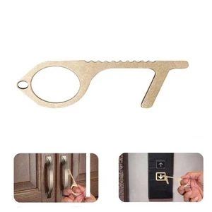 Portable Door Opener Keychain Touchless Elevator Button Tool