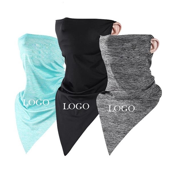 Outdoor Face Mask Ice Silk Fabric Neck Scarf - Image 1