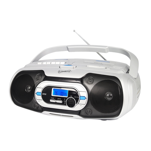Supersonic Audio System - CD/MP3/Bluetooth/USB/AUX