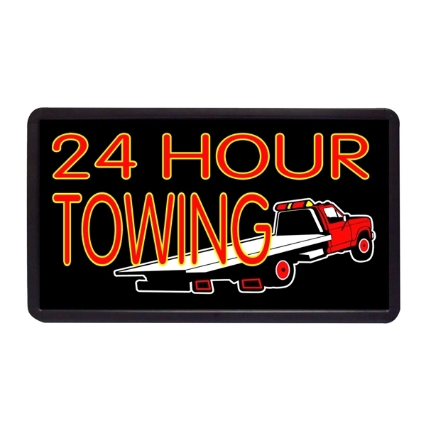 13" x 24" Simulated Neon Sign - Services - Image 6
