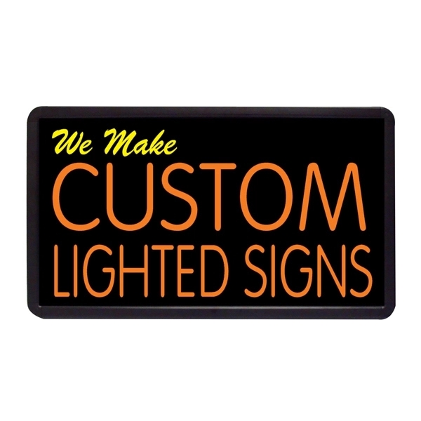 13" x 24" Simulated Neon Sign - Services - Image 24