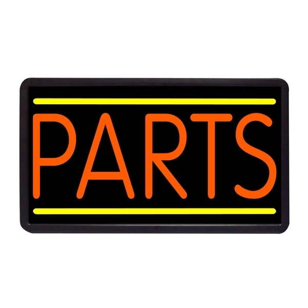 13" x 24" Simulated Neon Sign - Cars/Auto - Image 3
