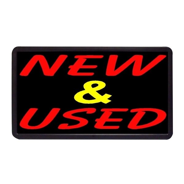 13" x 24" Simulated Neon Sign - Cars/Auto - Image 9