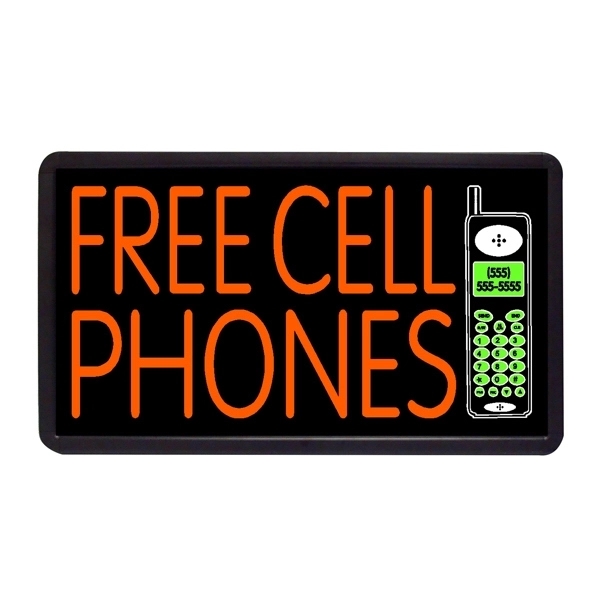 13" x 24" Simulated Neon Sign - Phones/Electronics - Image 7