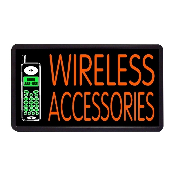 13" x 24" Simulated Neon Sign - Phones/Electronics - Image 1