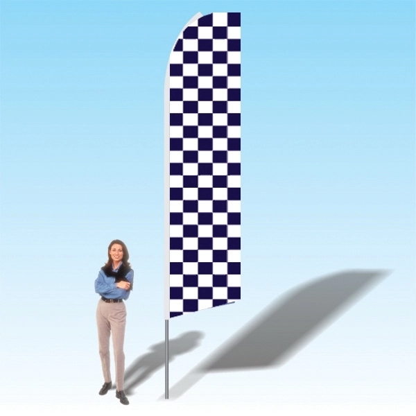 15ft. Advertising Banner Flag - Colors/Patterns - Image 4