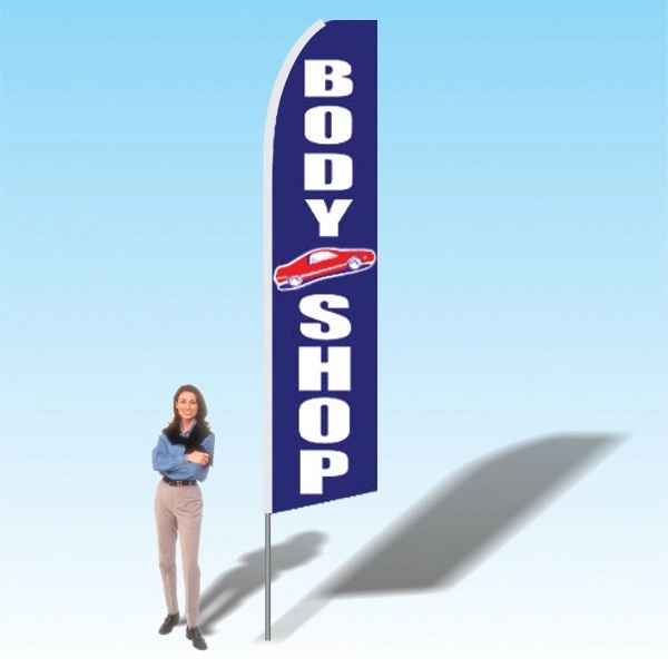 15ft. Advertising Banner Flag - Cars/Auto - Image 9