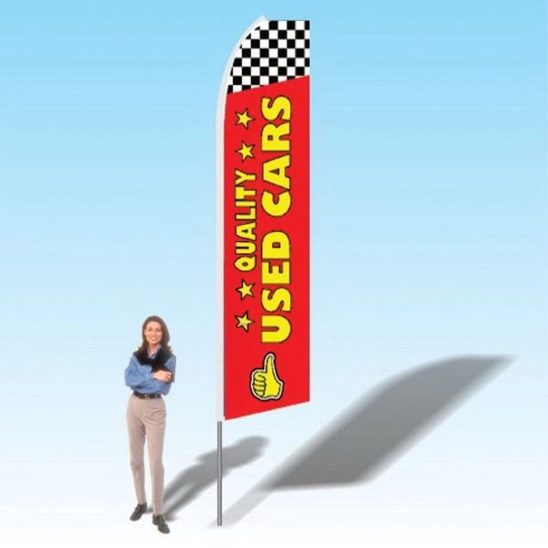 15ft. Advertising Banner Flag - Cars/Auto - Image 14