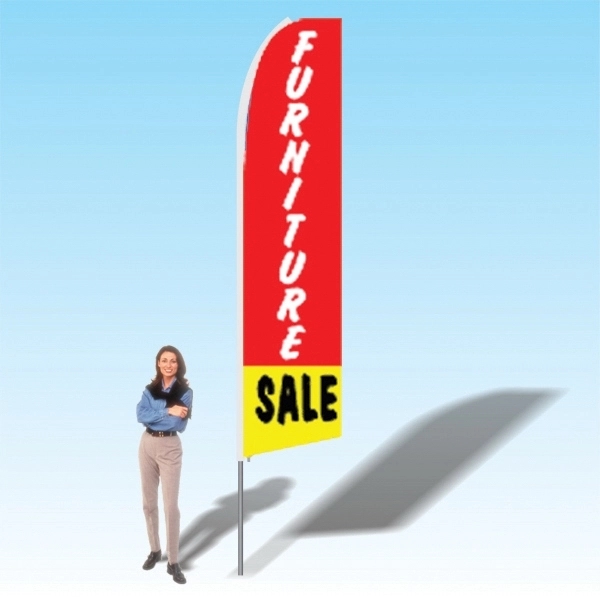 15ft. Advertising Banner Flag - Services - Image 5