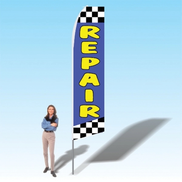 15ft. Advertising Banner Flag - Services - Image 9
