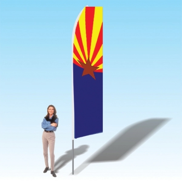 15ft. Advertising Banner Flag - States - Image 2