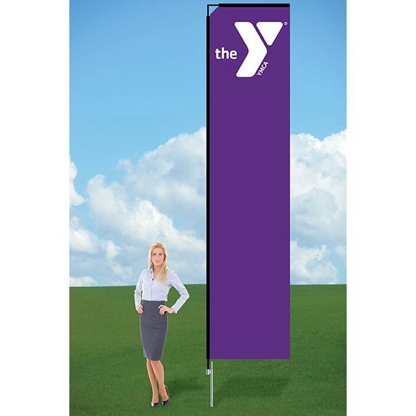 Advertising Flag with Ground Stake-Double - Image 3