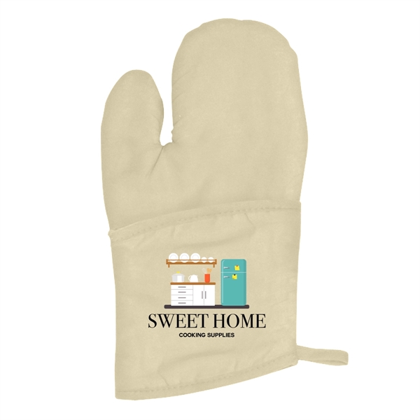 Quilted Cotton Canvas Oven Mitt - Image 7