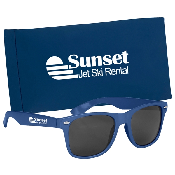 Malibu Sunglasses With Pouch - Image 13