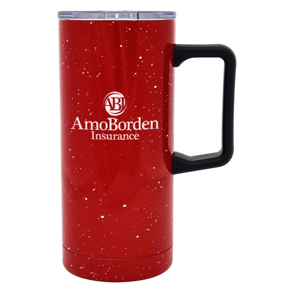 17 Oz. Speckled Stainless Steel Travel Tumbler - Image 9
