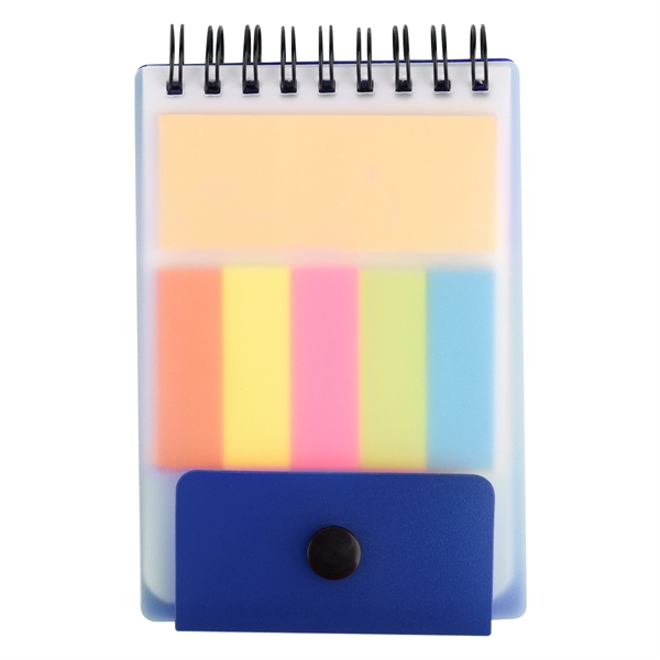 Spiral Jotter With Adhesive Notes & Flags - Image 6