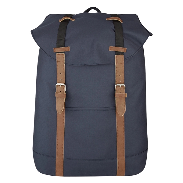 Flap Drawstring Backpack - Image 6