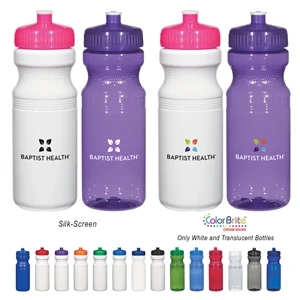 24 Oz. Poly-Clear Fitness Bottle