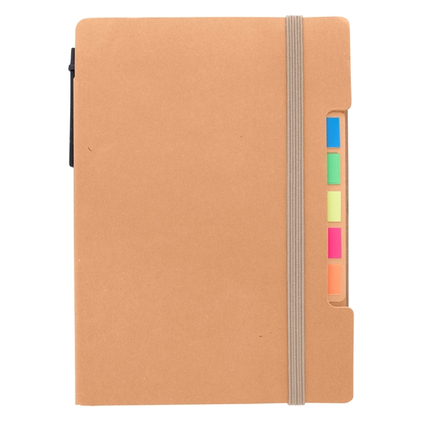 4" x 6" Notepad With Sticky Flags And Pen - Image 5