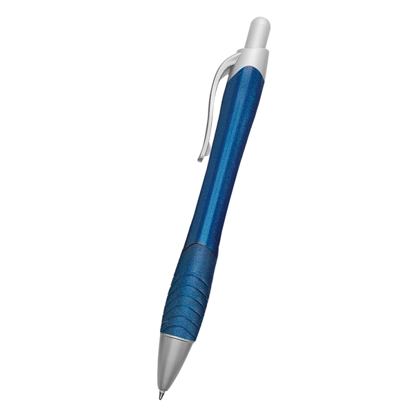Rio Ballpoint Pen With Contoured Rubber Grip - Image 13
