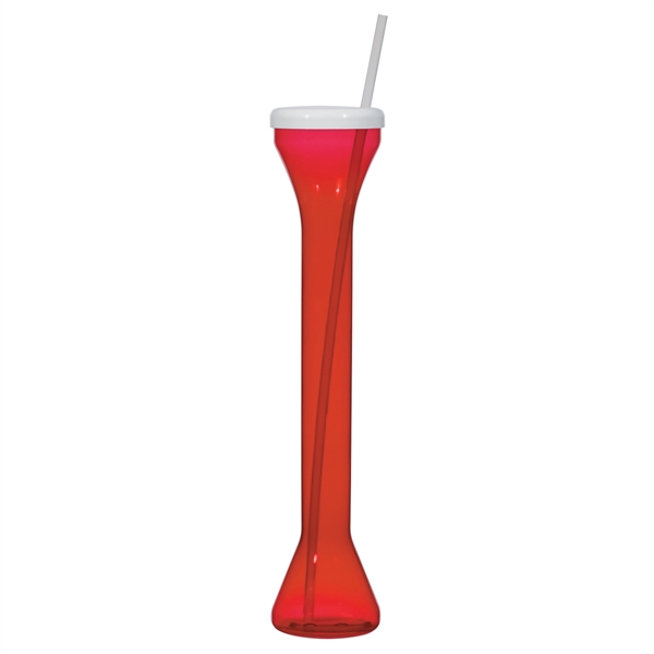 24 oz. Yard Cup with Straw - Image 2