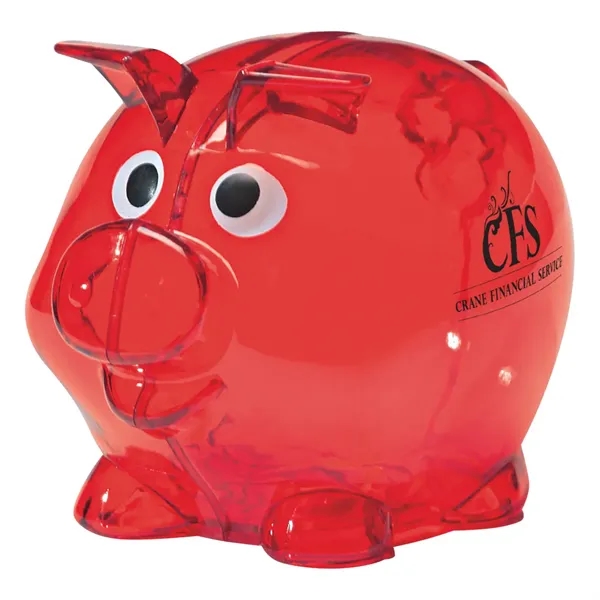 Mini Plastic Piggy Bank - Image 8